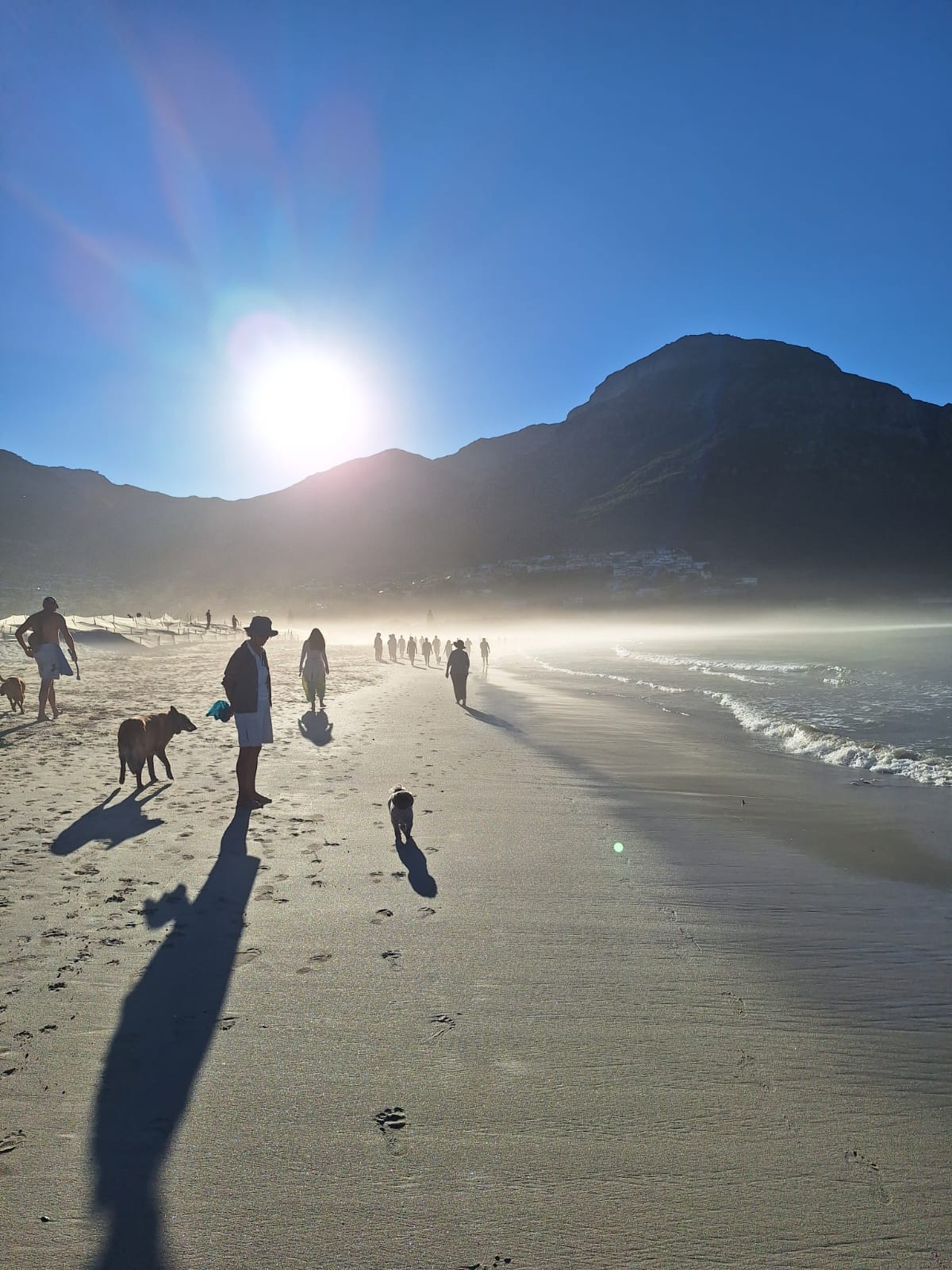Morning beach walk near The Spinney, Hout Bay